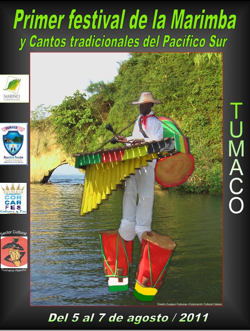 Primer festival de la Marimba y cantos tradicionales del Pacifico sur