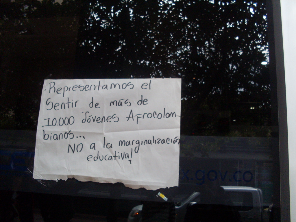 Estudiantes se toman el ICETEX