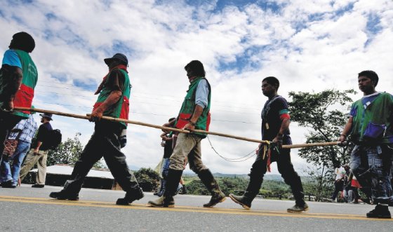Indígenas y afrodescendientes por fuera de la paz