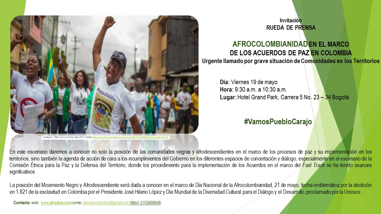 AFROCOLOMBIANIDAD EN EL MARCO DE LOS ACUERDOS DE PAZ EN COLOMBIA