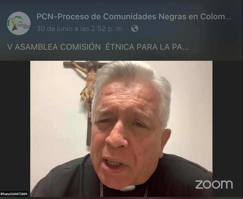 TOTAL APOYO A MONSEÑOR MONSALVE POR PARTE DE LOS PUEBLOS ÉTNICOS DE COLOMBIA.