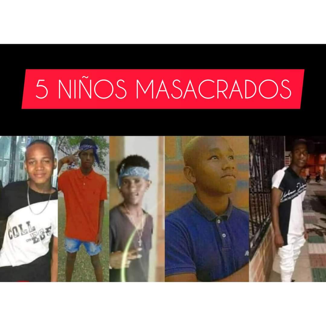 COMUNICADO EN RECHAZO AL GENOCIDIO CONTRA EL PUEBLO NEGRO