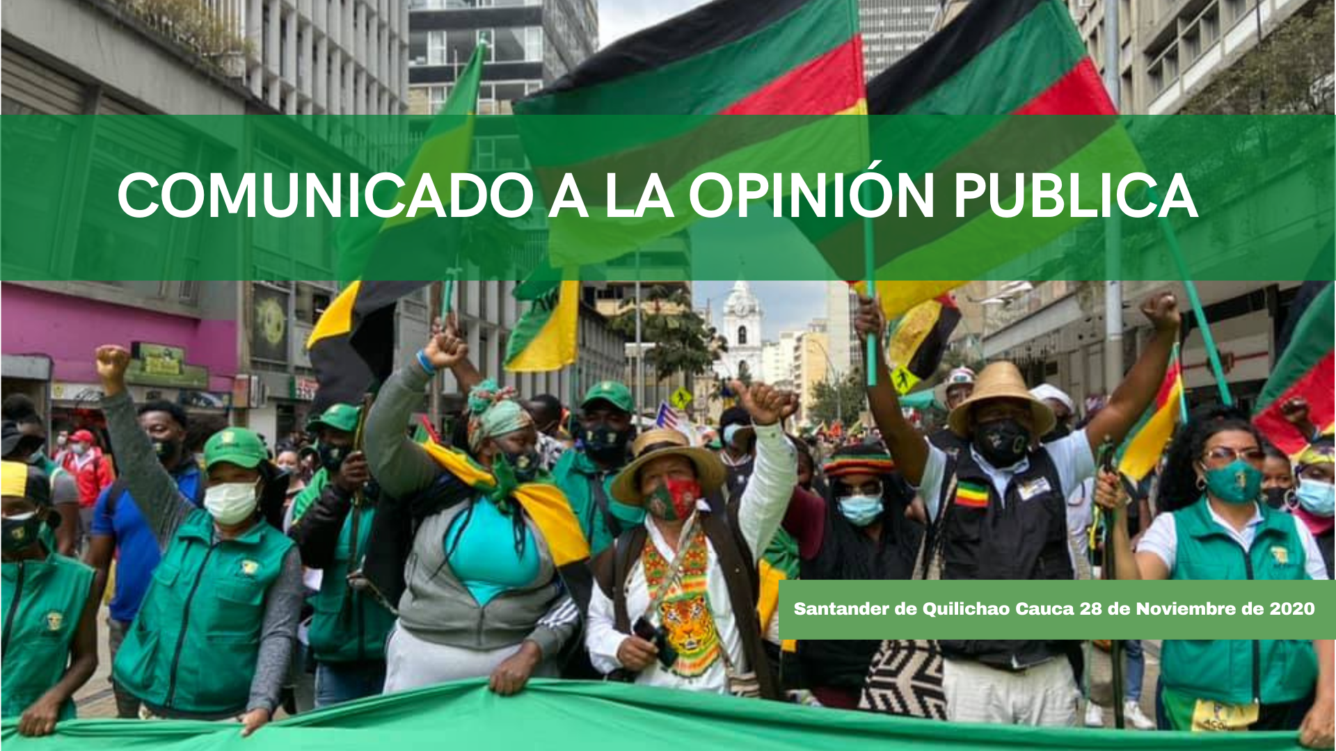COMUNICADO A LA OPINIÓN PUBLICA