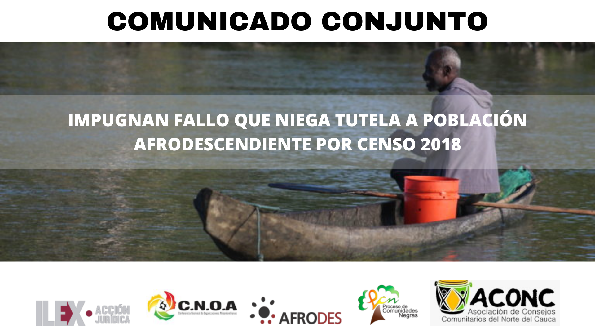IMPUGNAN FALLO QUE NIEGA TUTELA A POBLACIÓN AFRODESCENDIENTE POR CENSO 2018