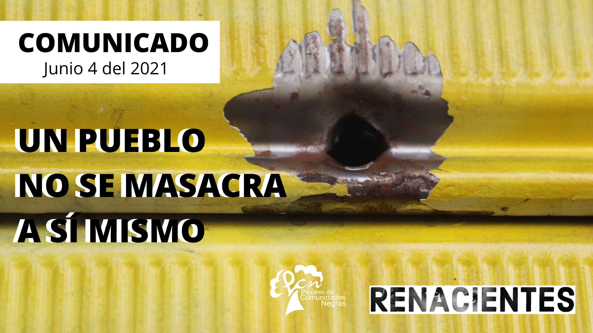 Un pueblo no se masacra a sí mismo