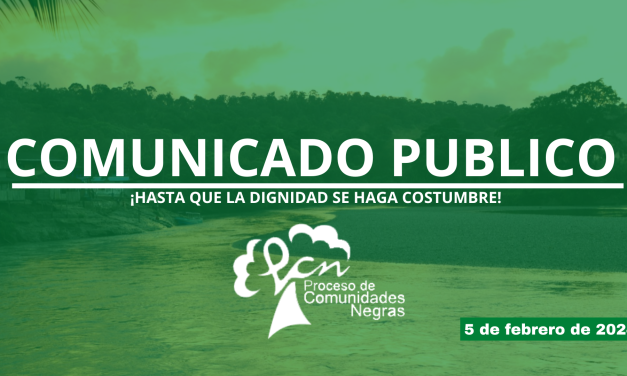 COMUNICADO PÚBLICO